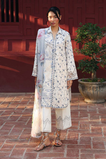 Q prints by Qalamkar Lawn 2026 | AX-08(A) | AERIN