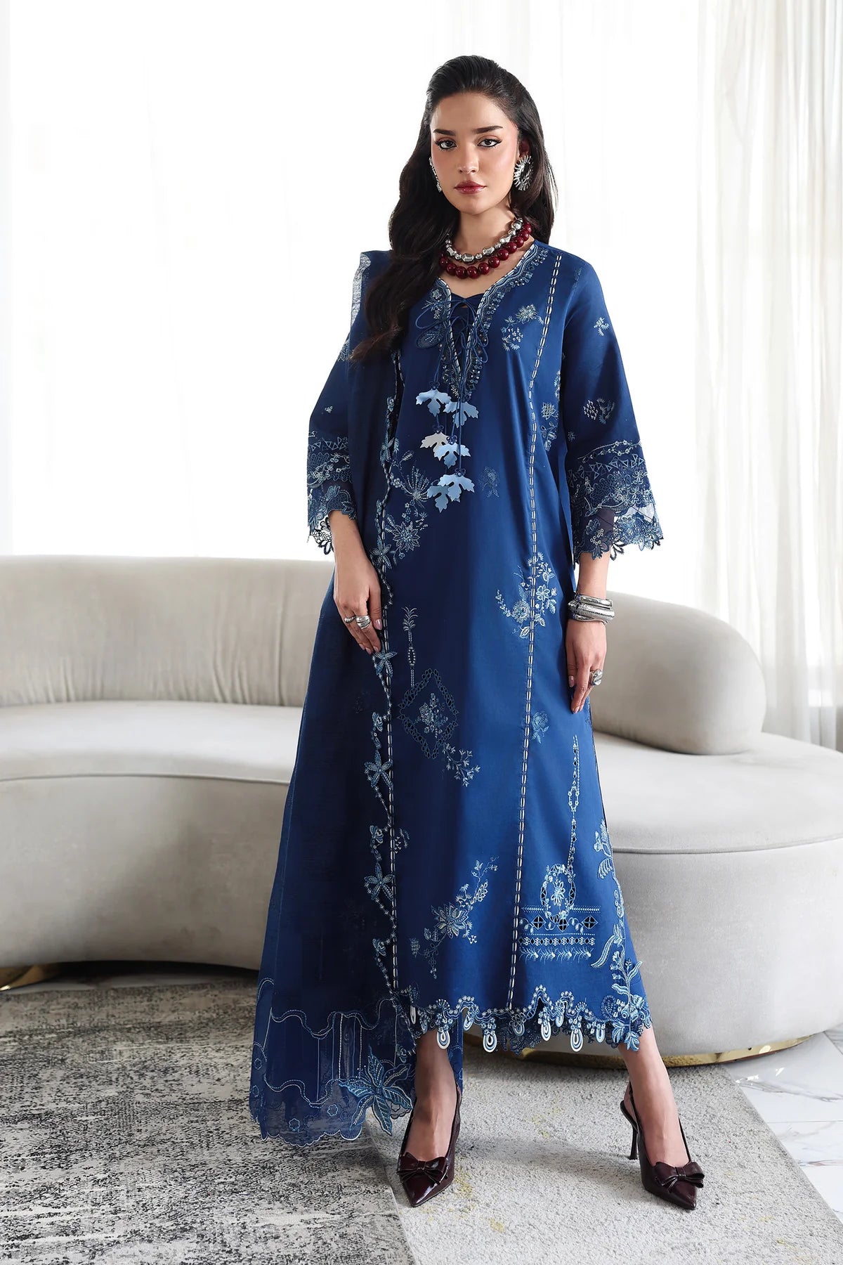 Qalamkar Qline Lawn 2026 | Vol-02 | QKL-01 | SORAI