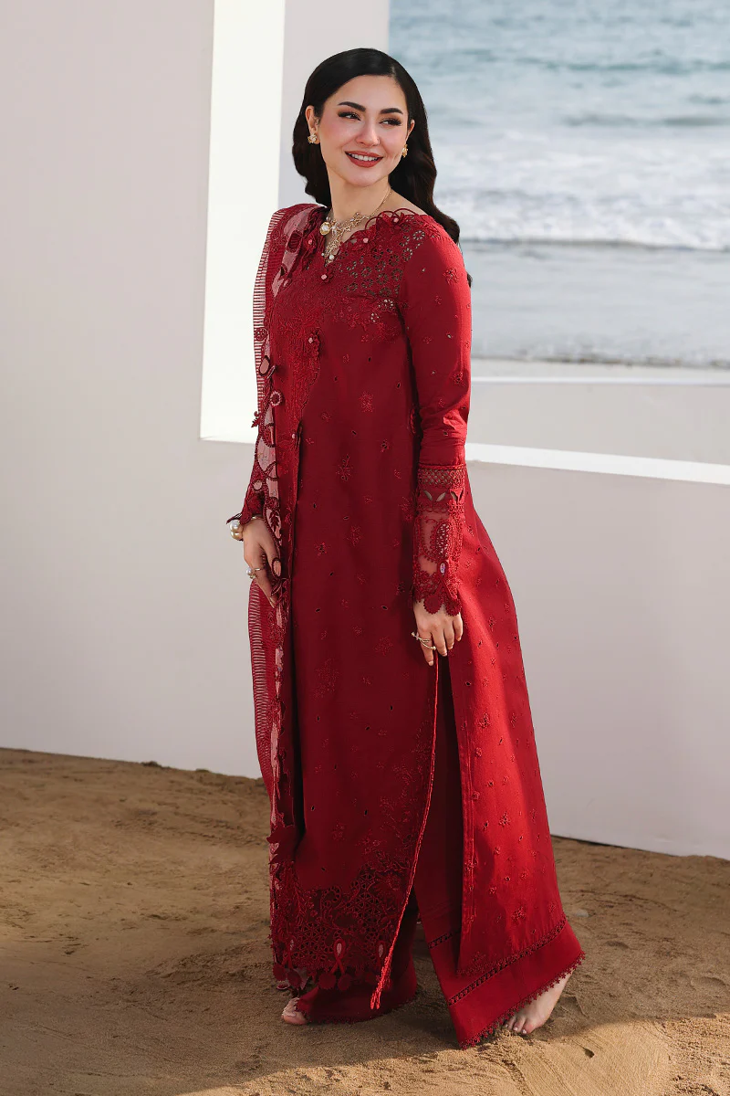 Sahil Luxury Lawn 2026 by Qalamkar | SA-14 | NELAM