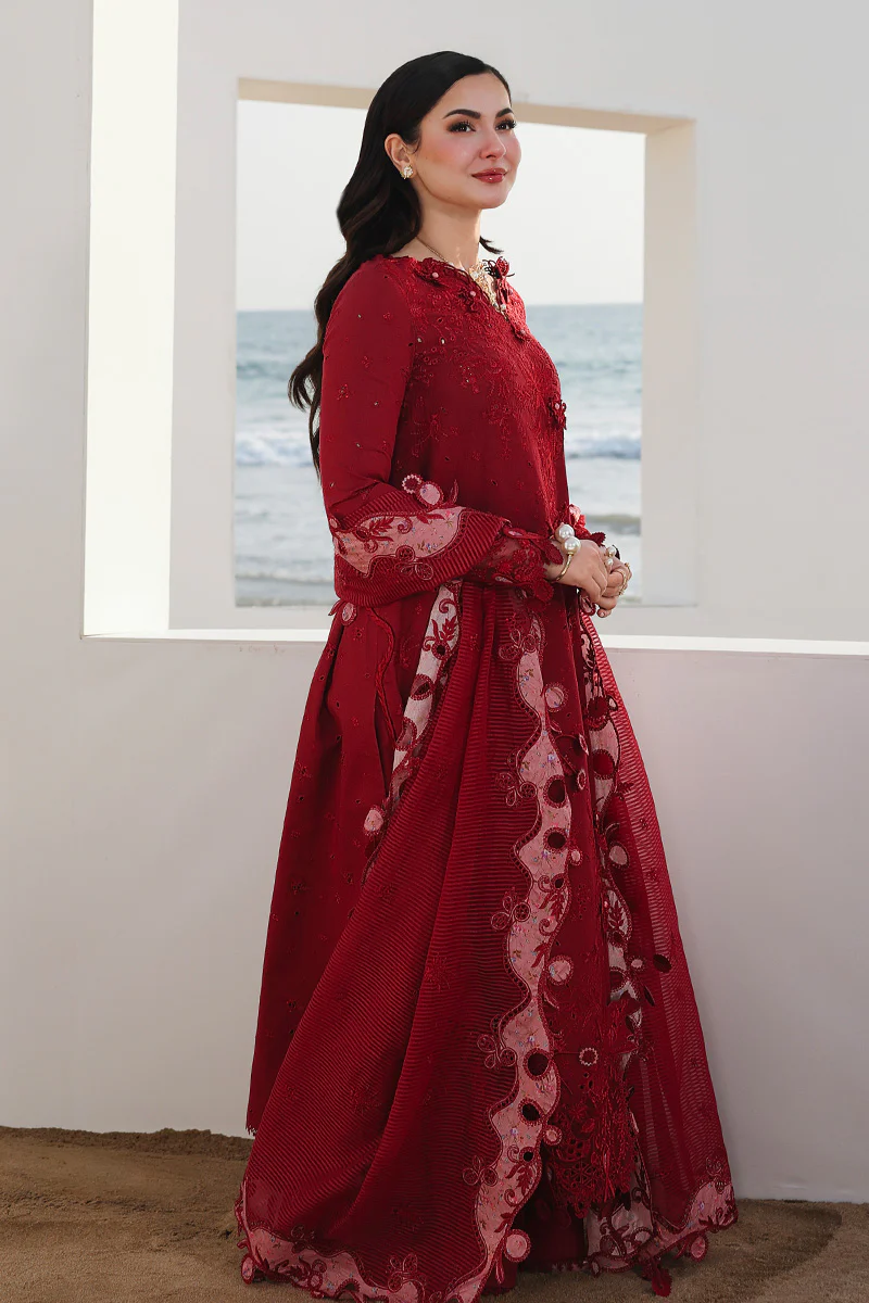 Sahil Luxury Lawn 2026 by Qalamkar | SA-14 | NELAM