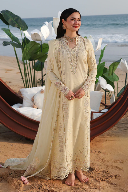 Sahil Luxury Lawn 2026 by Qalamkar | SA-03 | SAFA