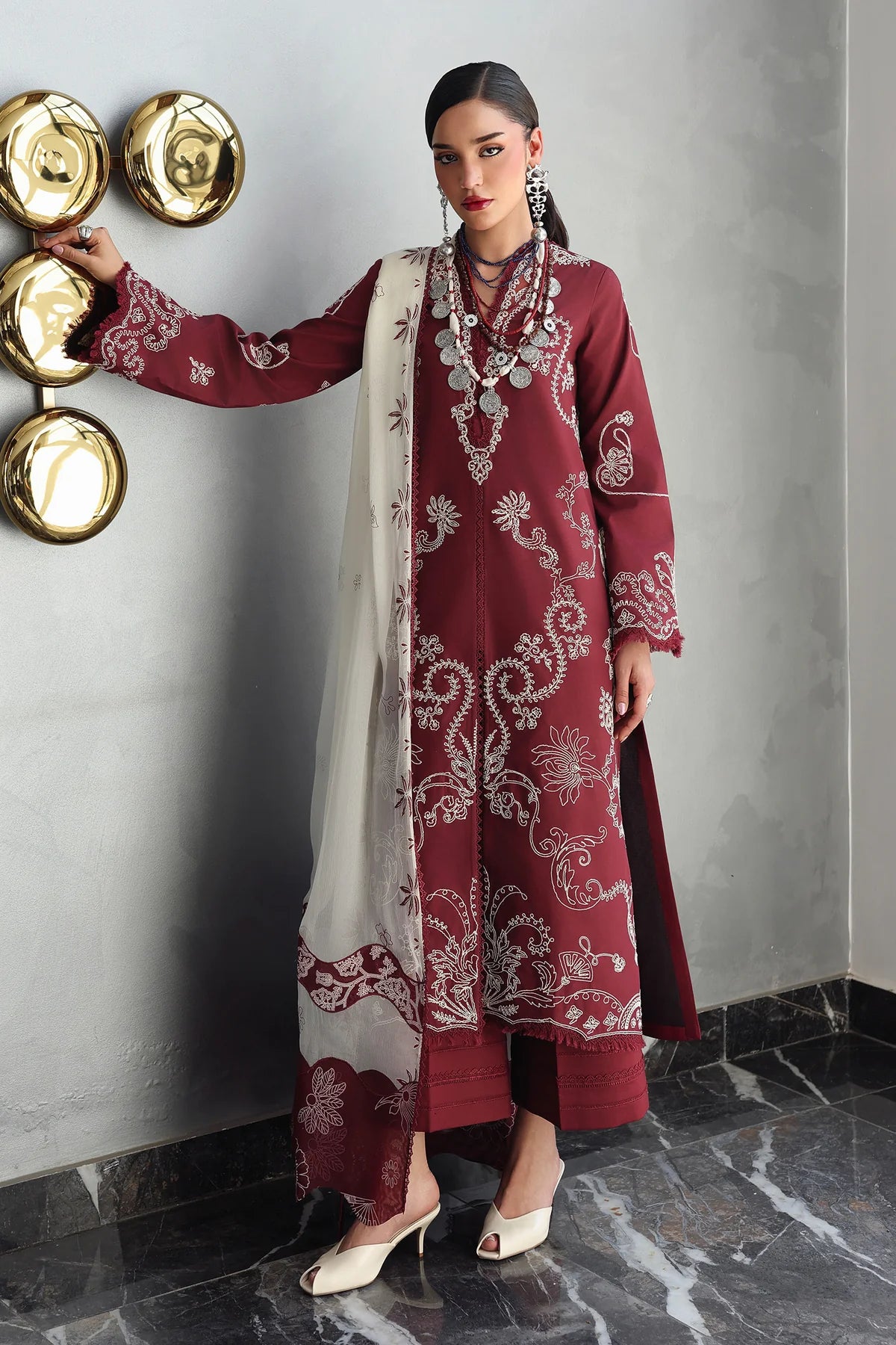 Qalamkar Qline Lawn 2026 Vol-02 | QKL-08 | NISA