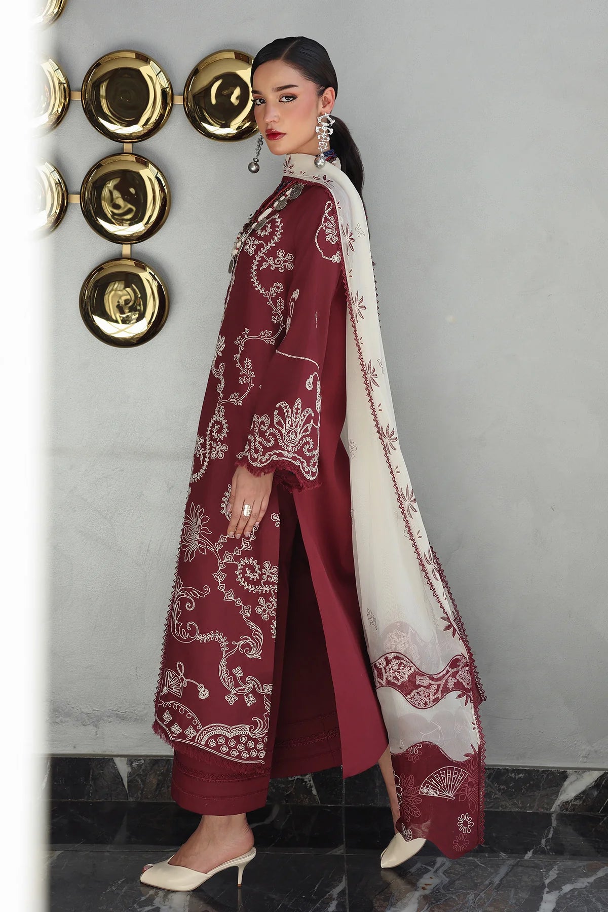 Qalamkar Qline Lawn 2026 Vol-02 | QKL-08 | NISA