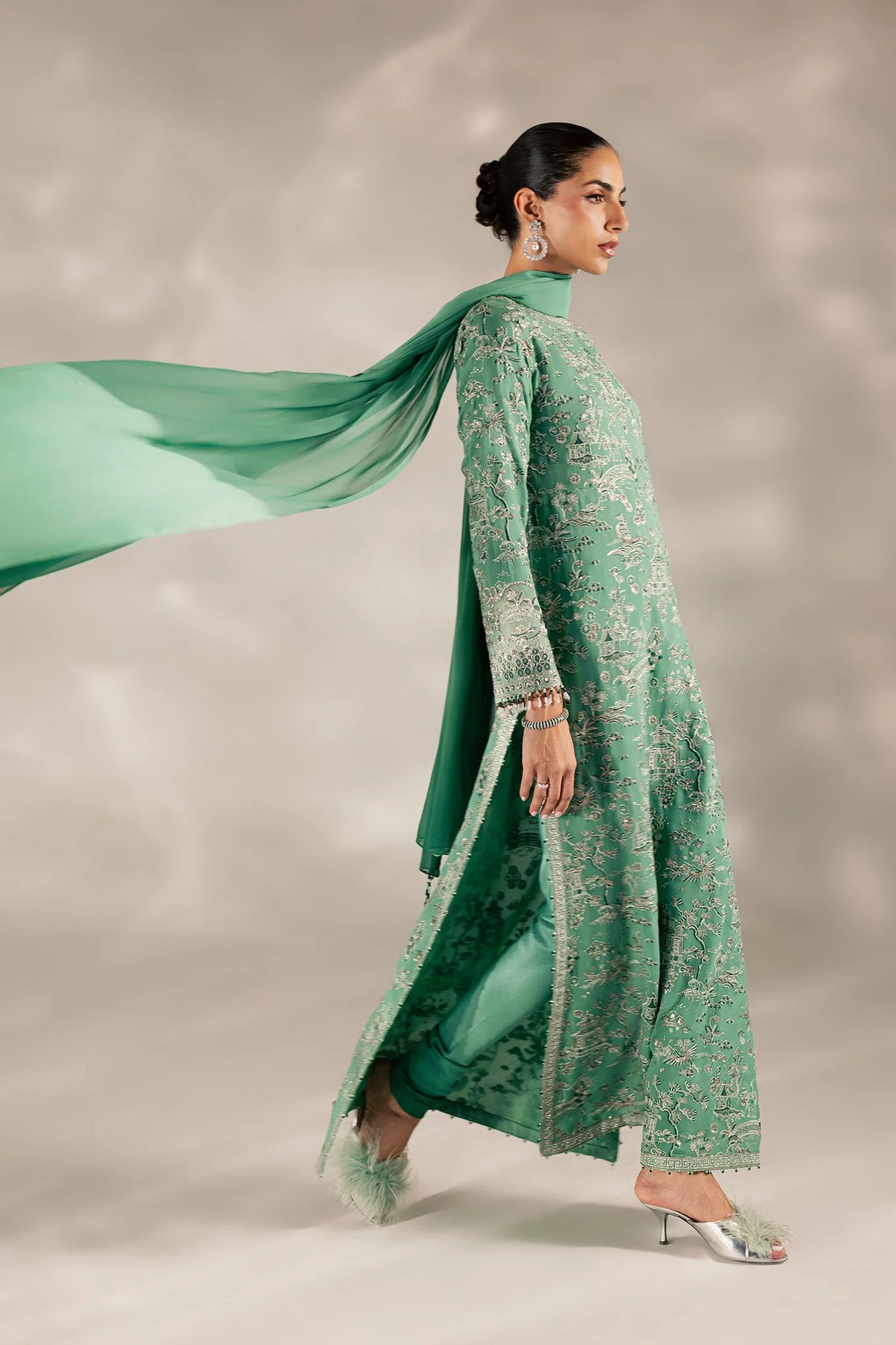 Tissue De Luxe'26 by Elan | VERT SAUGE | ELF-21778