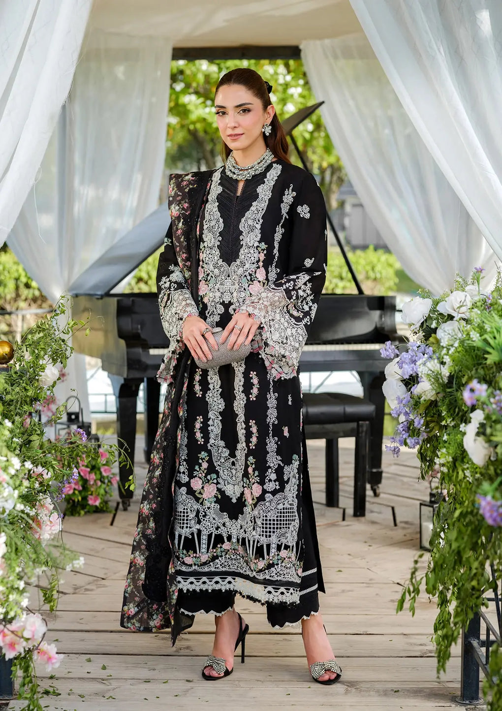 Elaf Luxury Lawn 2025 Vol-02 | ELH-6A | SERENA
