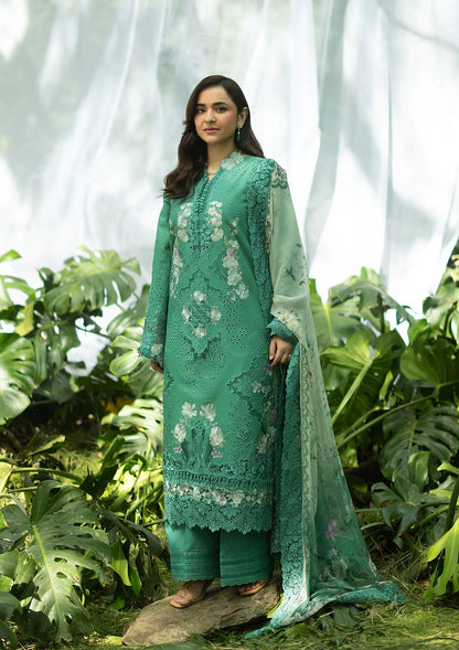 Elaf Premium Luxury Lawn 2026 Vol-02 | ELQ-2A | LOVER'S EDEN