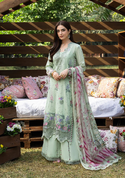 Elaf Chikankari Prints Lawn 2026  | ERC-7B | NAHL