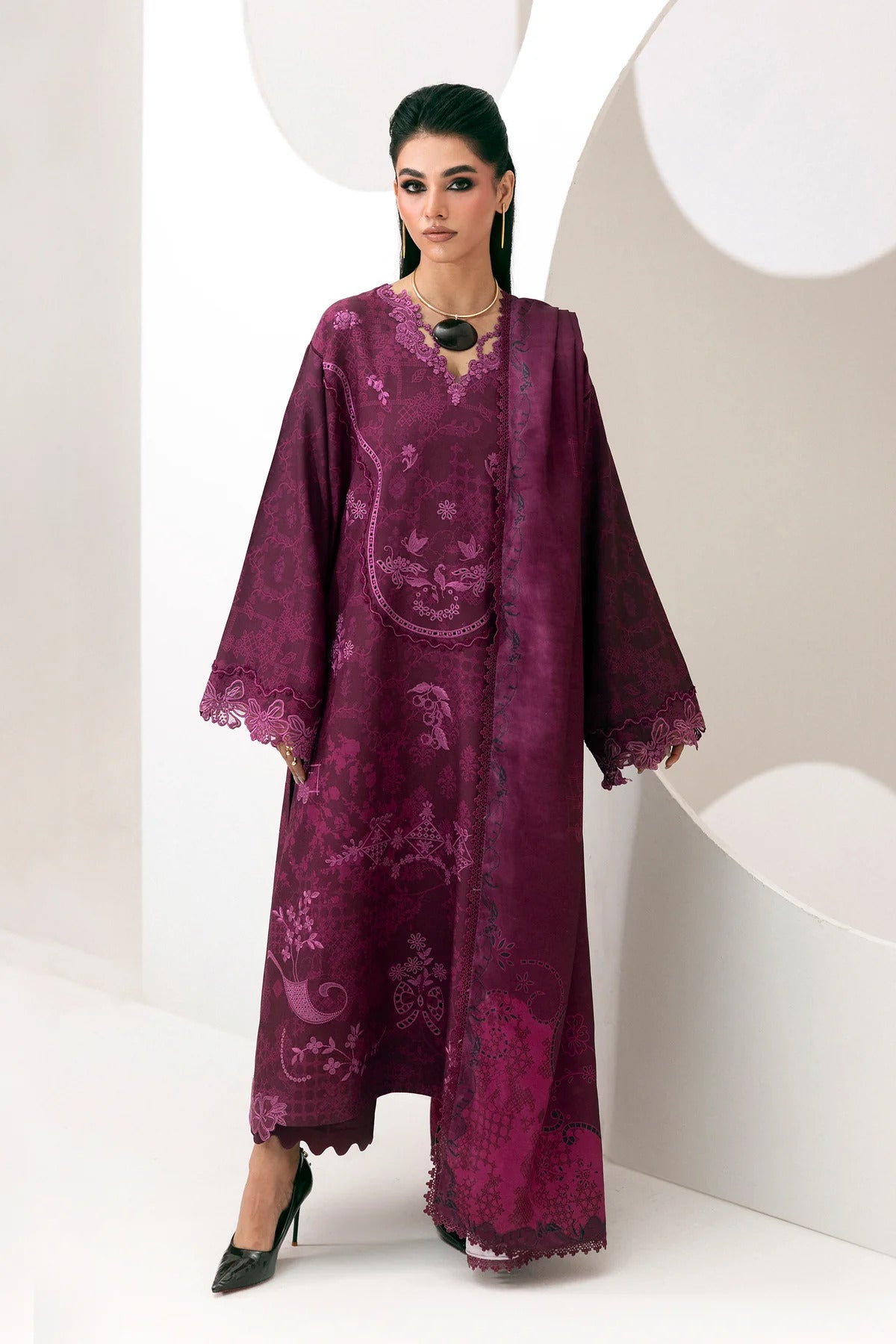 Qalamkar Qprints Winter 2026 | QPW-03B MALA
