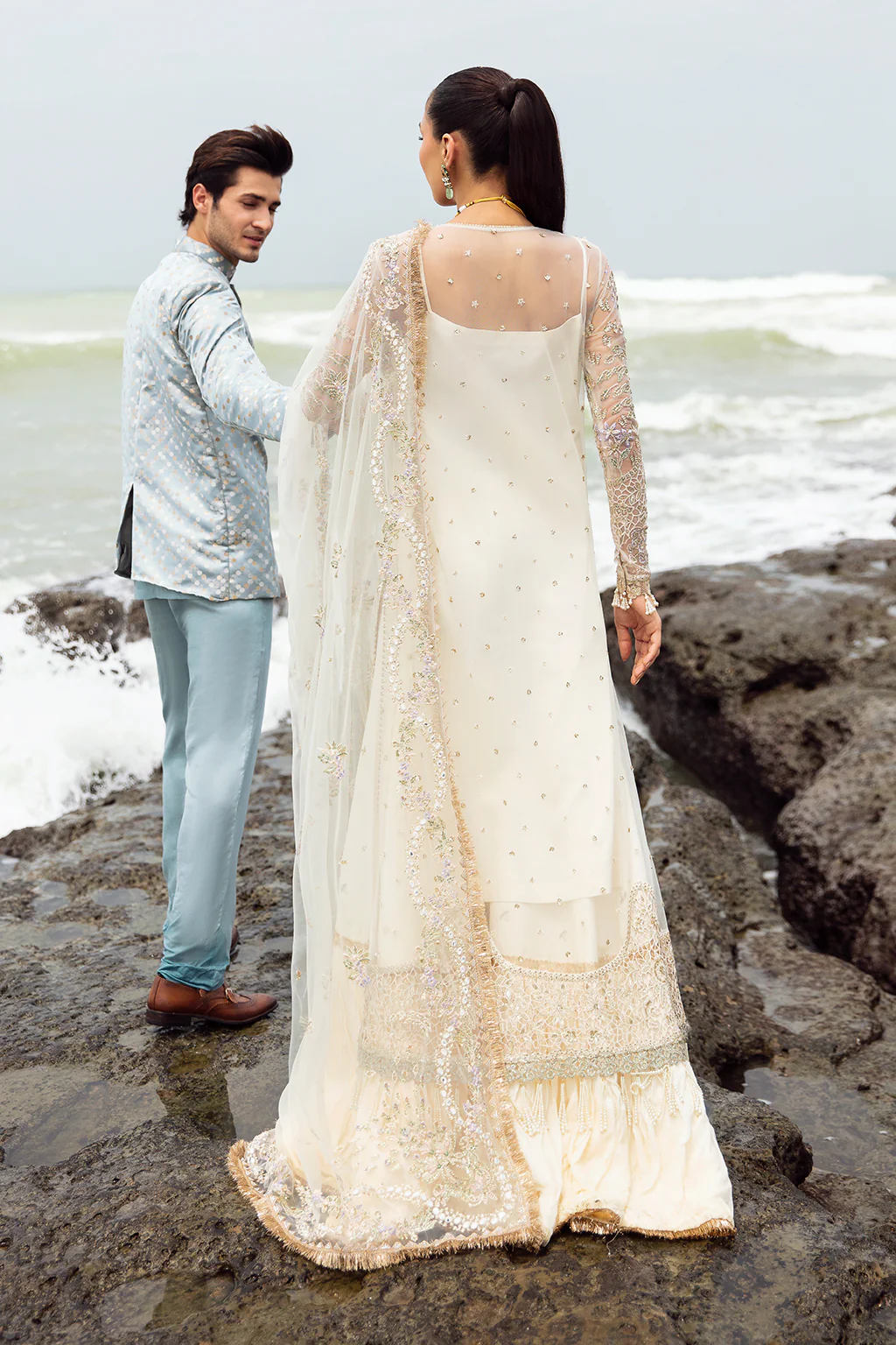 Dastangoi by Afrozeh Wedding formals | D-10