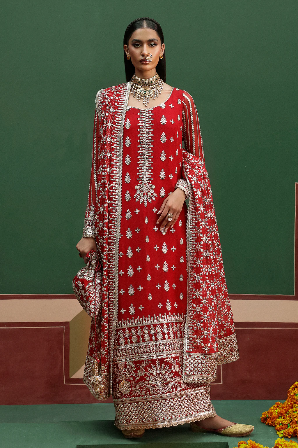 Shehnai by Afrozeh Unstitched Wedding Formal Collection 2024 | AFS-24-02