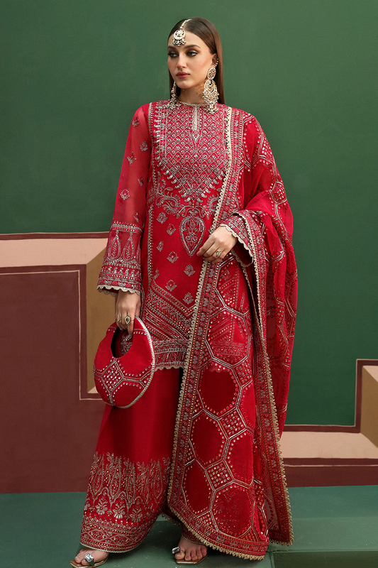 Shehnai by Afrozeh Unstitched Wedding Formal Collection 2024 | AFS-24-04