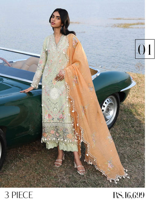 Sana Safinaz Luxury Lawn 2026 | L261-004-CV