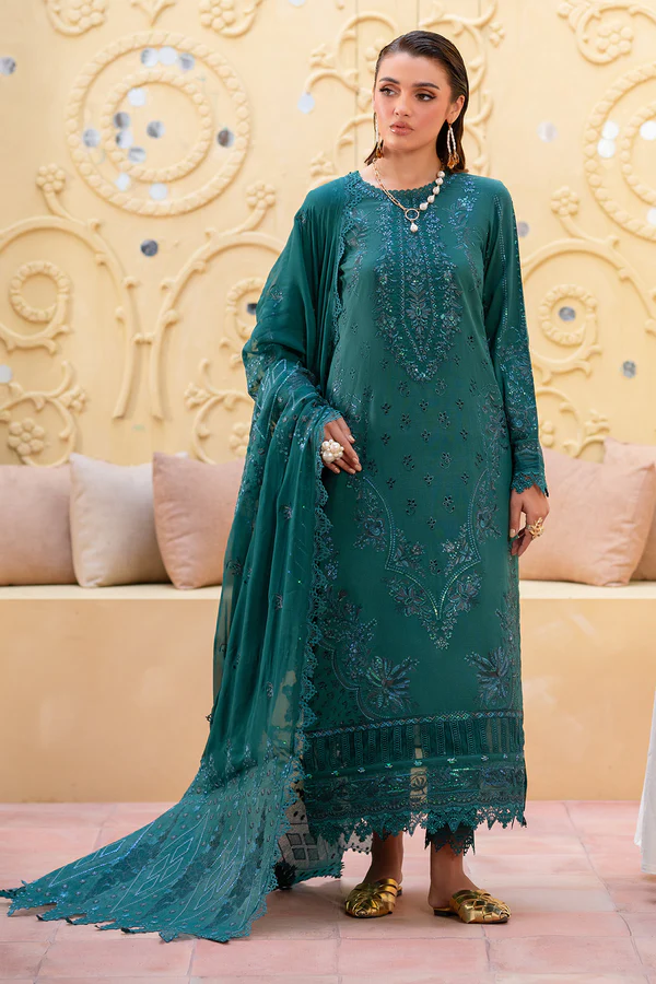 Nureh Embroidered Karandi 2025 | NE-132