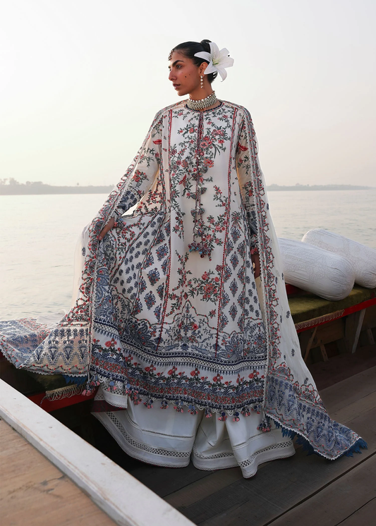 Hussain Rehar Luxury Lawn 2026 | KALABAGH | YUKI