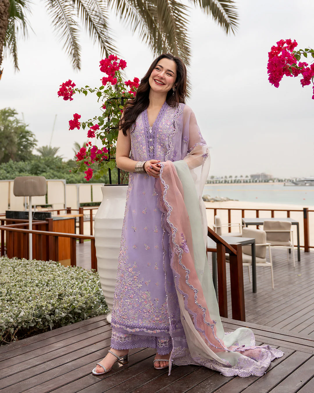 Faiza Saqlain X Hania Amir Luxury Lawn 2026 | SUELA
