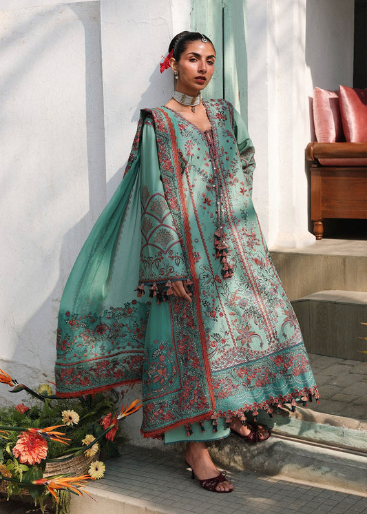 Hussain Rehar Luxury Lawn 2026 | KALABAGH | VERDANT