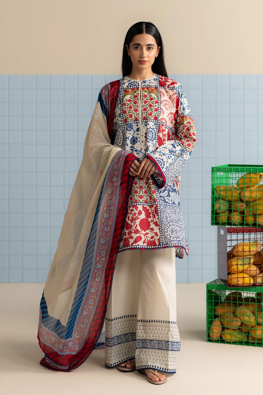 COCO Prints Vol-03 by Zara Shahjahan 2025 | ELRA-08A