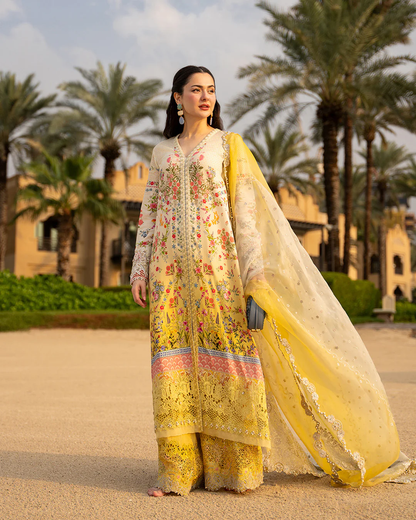 Faiza Saqlain X Hania Amir Luxury Lawn 2026 | ARTA