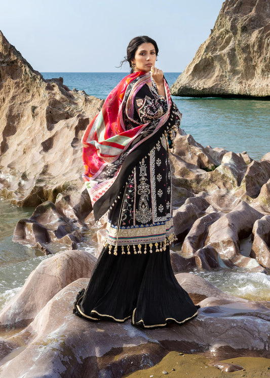 Siraa Luxury Lawn 2026 by Sadaf Fawad Khan | KOHL