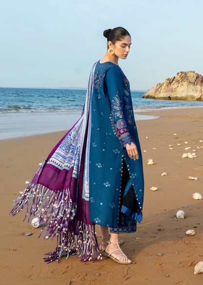 Siraa Luxury Lawn 2026 by Sadaf Fawad Khan | SHEHNAAZ