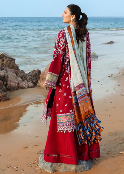 Siraa Luxury Lawn 2026 by Sadaf Fawad Khan | AATISH