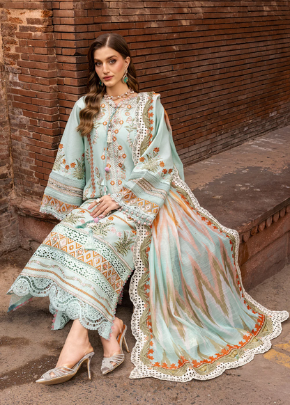 Saira Shakira Luxury Lawn 2026 | RUNA | D-8A