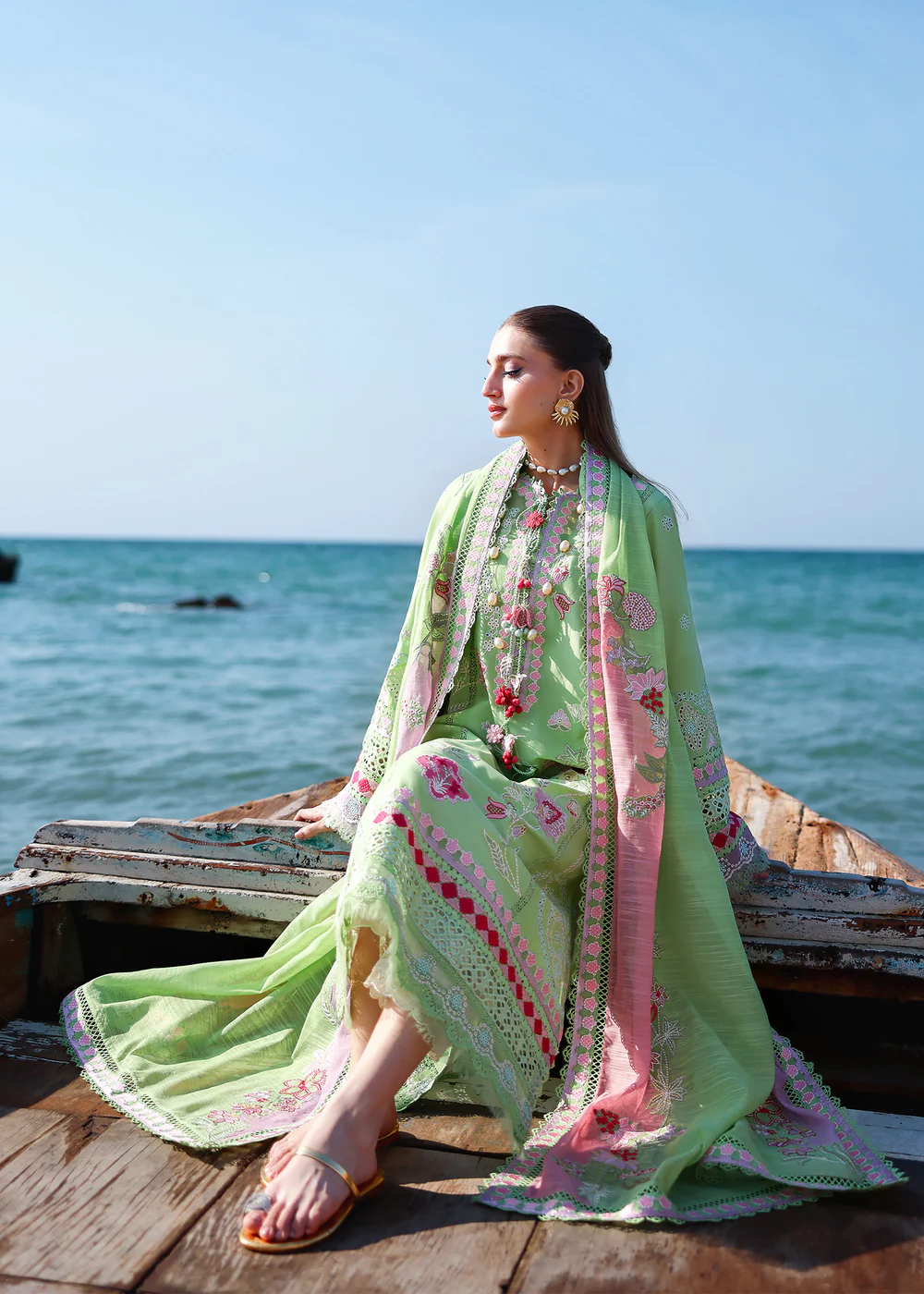 Saira Shakira Luxury Lawn 2026 | NOOR | D-2B
