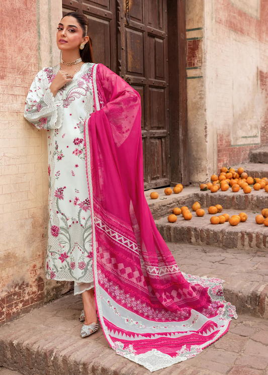 Saira Shakira Luxury Lawn 2026 | IVY | D-1A