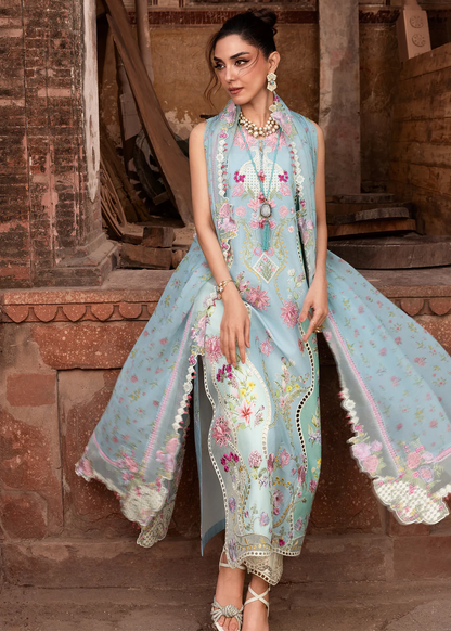 Saira Shakira Luxury Lawn 2026 | FAYE | D-7B