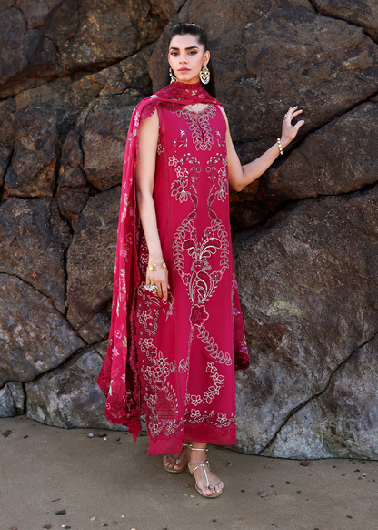 Saira Shakira Luxury Lawn 2026 | OPHELIA | D-4A