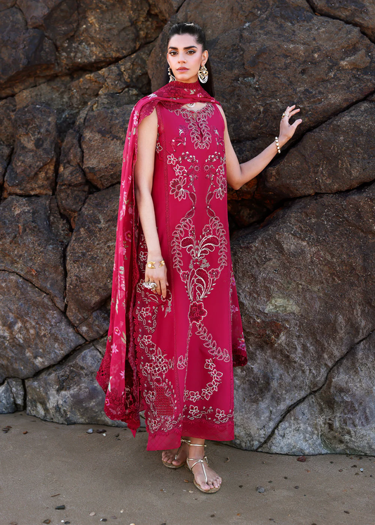 Saira Shakira Luxury Lawn 2026 | OPHELIA | D-4A