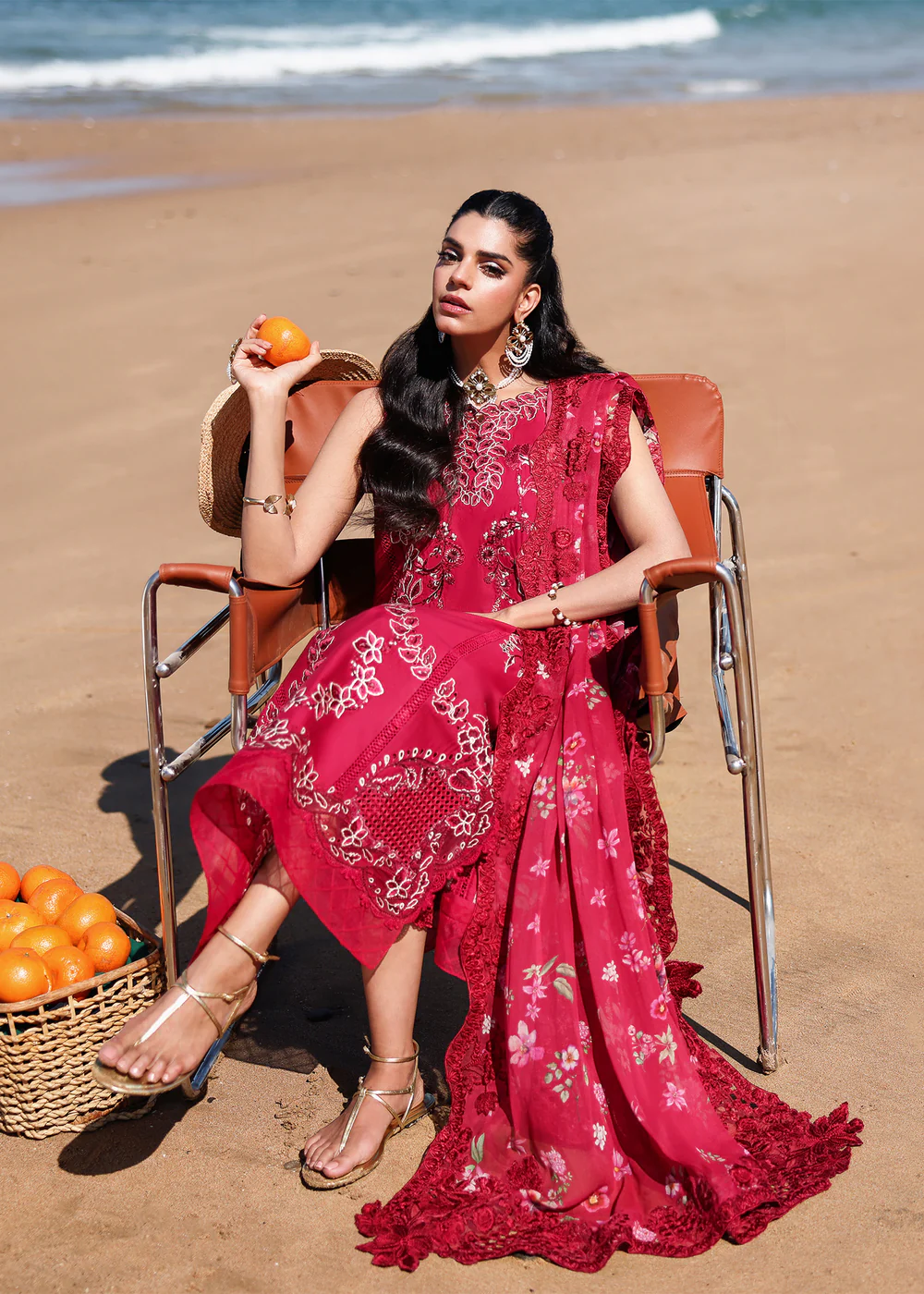 Saira Shakira Luxury Lawn 2026 | OPHELIA | D-4A