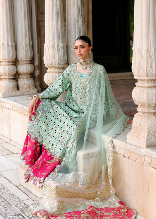 Saira Shakira  Wedding Collection 2026 | VOILA - MINT GREEN