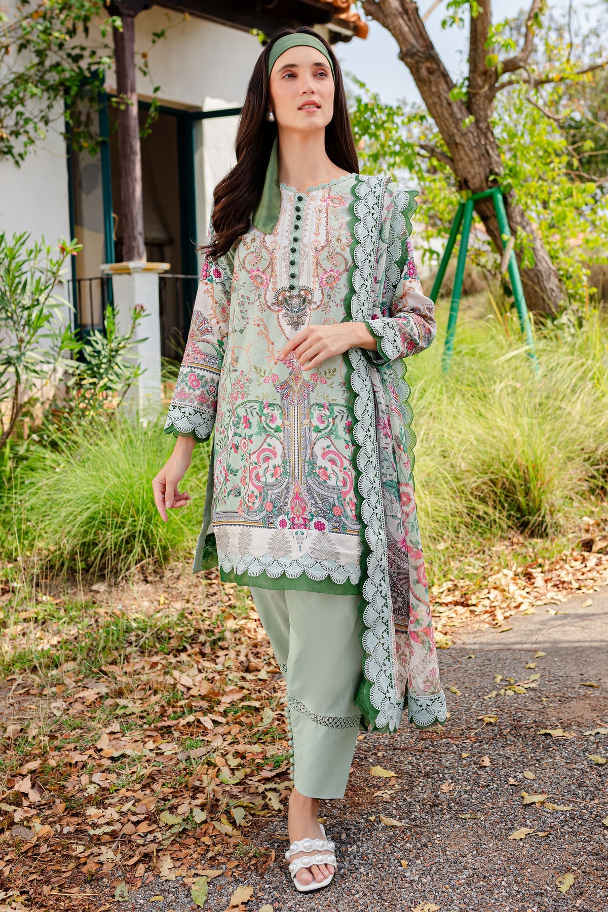 Jade Urbane chiffon Dupatta Collection Vol-02 2024-15