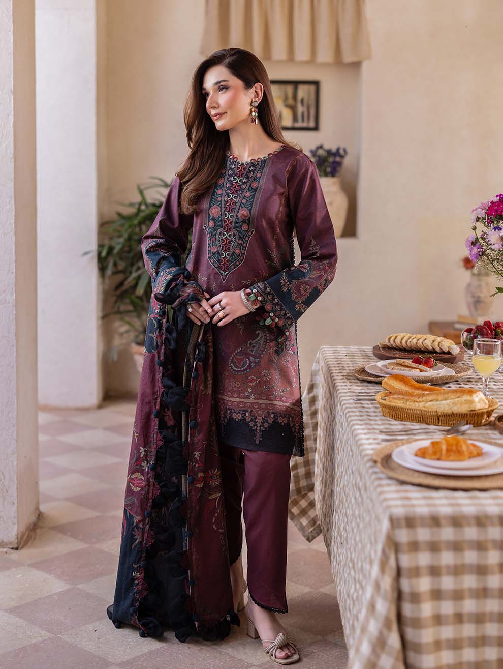 Jade Urbane Lawn Dupatta Vol-02 2025