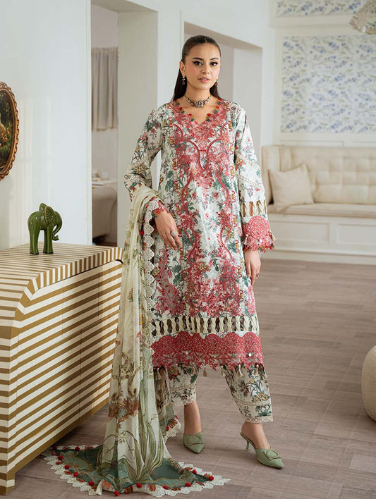 Jade Flora Lawn 03PC VOL-02 2025 | 25FLT ll-20813