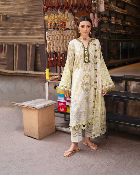 Jade Urban Chiifon Dupatta 2026 | 26-UDC II-21128 A