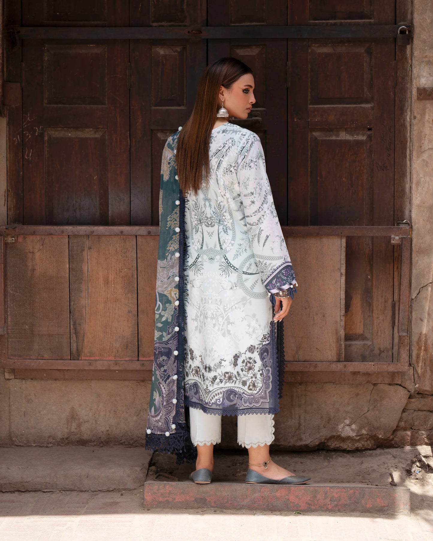 Jade Urban Chiifon Dupatta 2026 | 26-UDC II-21130 B