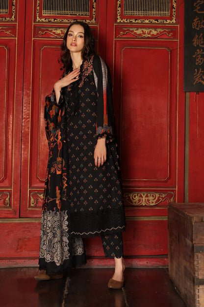 Aniq V1 Linen 2026 by Charizma | Unstitched Embroidered Linen Collection | ANW7-10