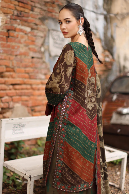 Aniq V1 Linen 2026 by Charizma | Unstitched Embroidered Linen Collection | ANW7-06
