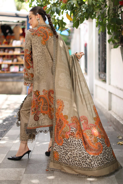 Aniq V1 Linen 2026 by Charizma | Unstitched Embroidered Linen Collection | ANW7-04