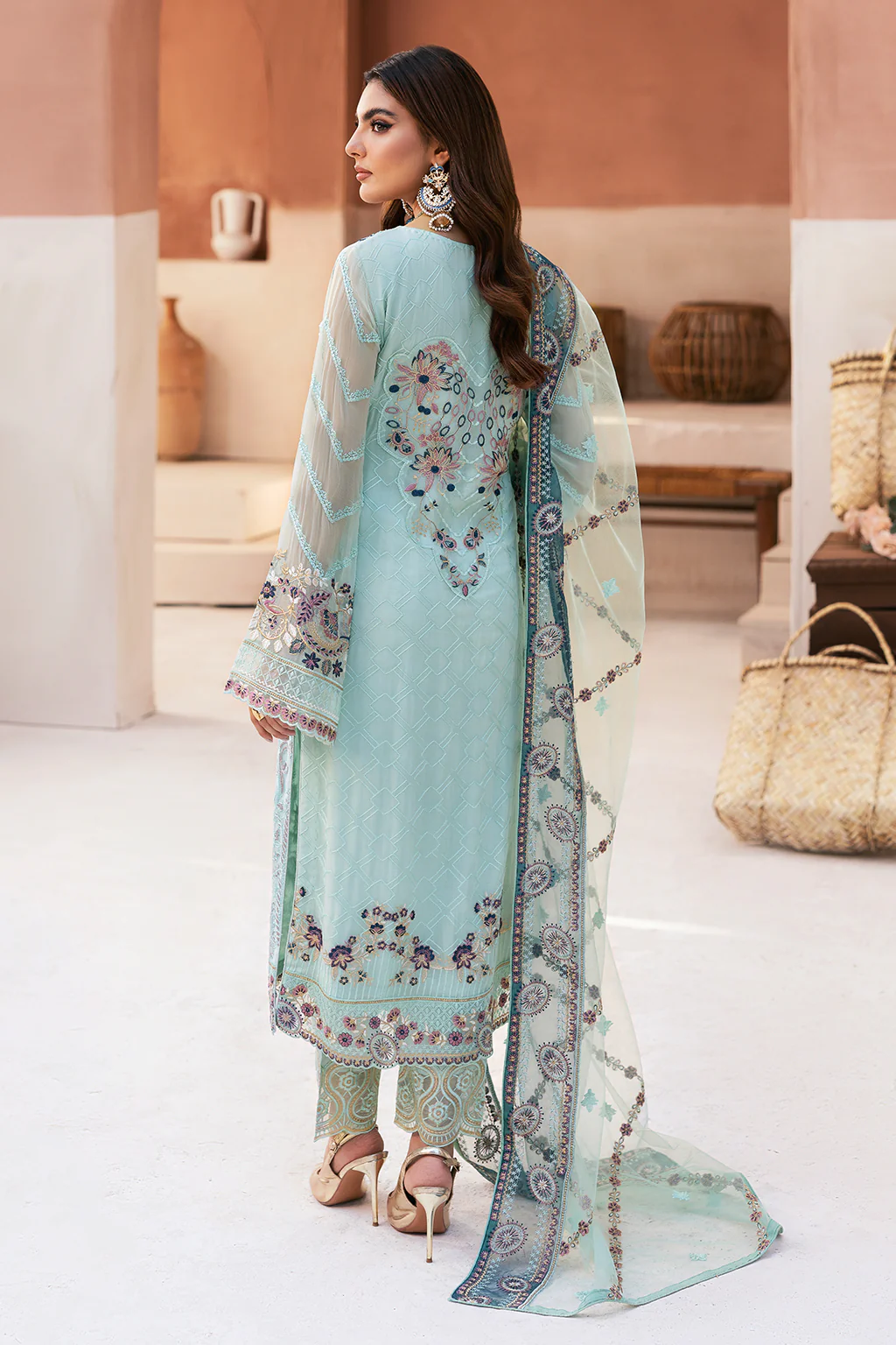 Arzoo by Ramsha Embroidered Chiffon | U-108