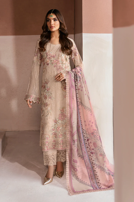 Arzoo by Ramsha Embroidered Chiffon | U-111