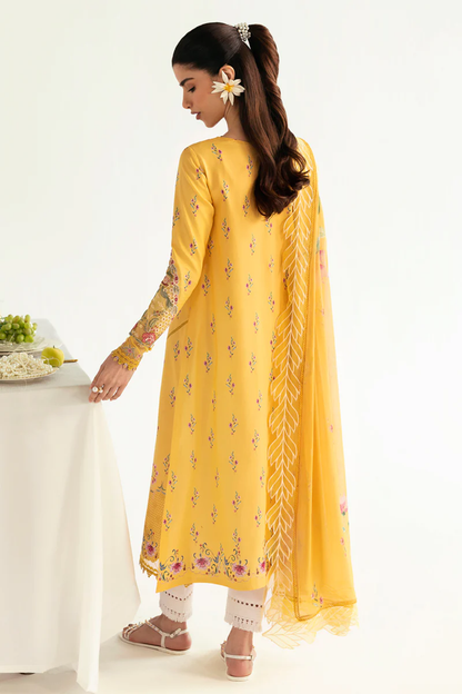 Qalamkar Qprints Unstitched Lawn | MEHR | 03B