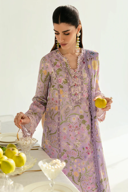 Qalamkar Qprints Unstitched Lawn | NAMI | 04A