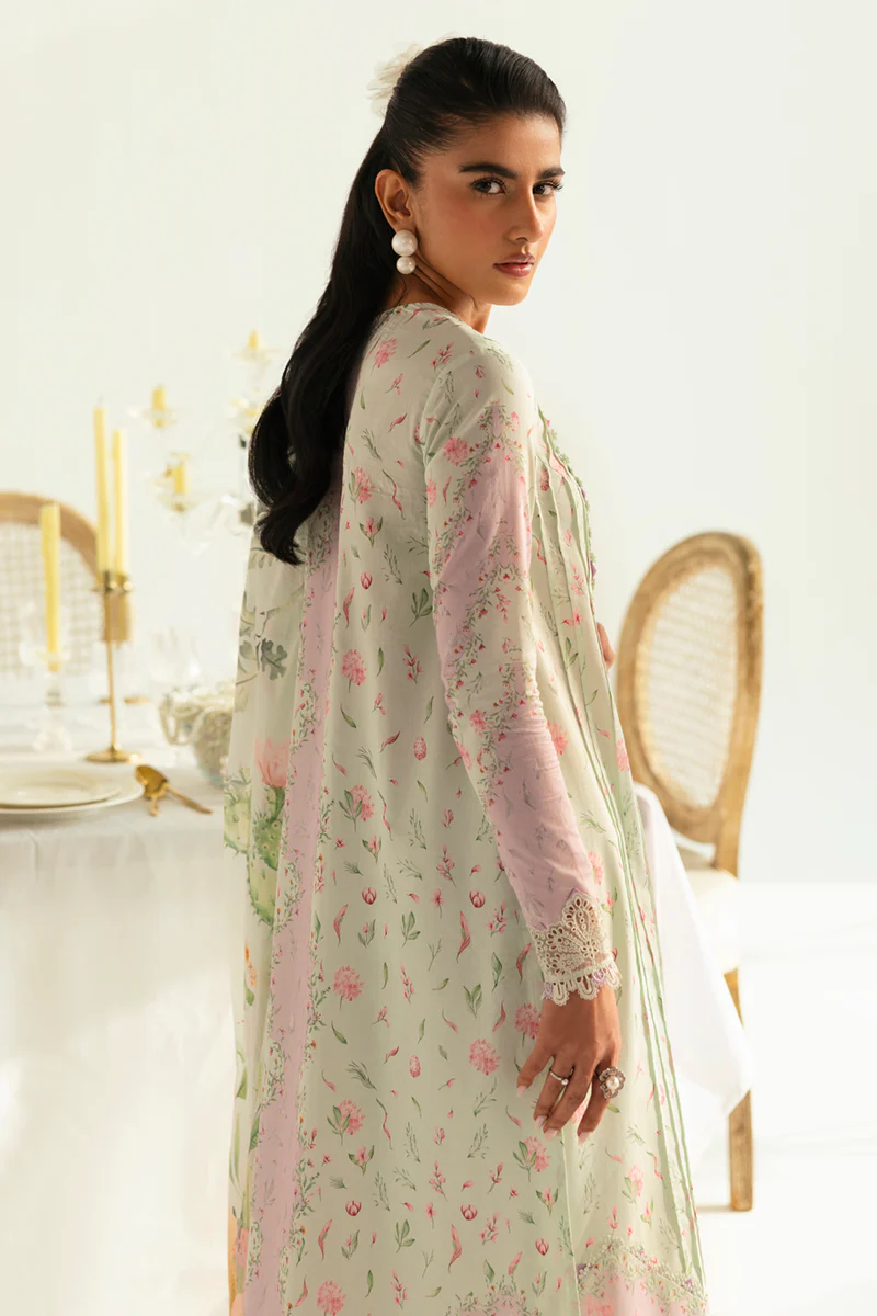 Qalamkar Qprints Unstitched Lawn | LIRA | 07A