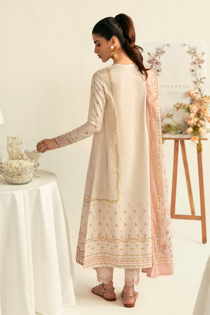 Qalamkar Qprints Unstitched Lawn | NENA | 01A