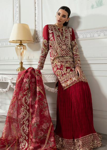 Crimson X Saira Shakira Unstitched Wedding Collection 2024 | CW24-D7