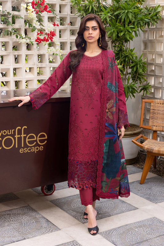 Rang Rasiya Carnation Lawn 2025 | D-07