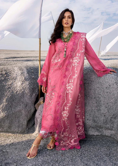 Saira Shakira Luxury Lawn 2025 | SAMARA-B